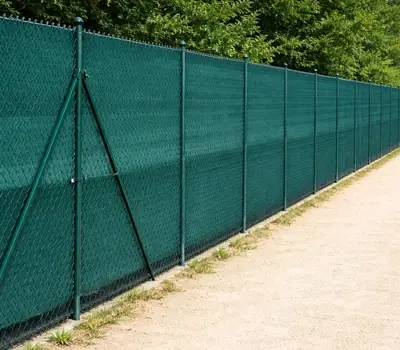 Agricultural HDPE Nets: as field boundary fencing
